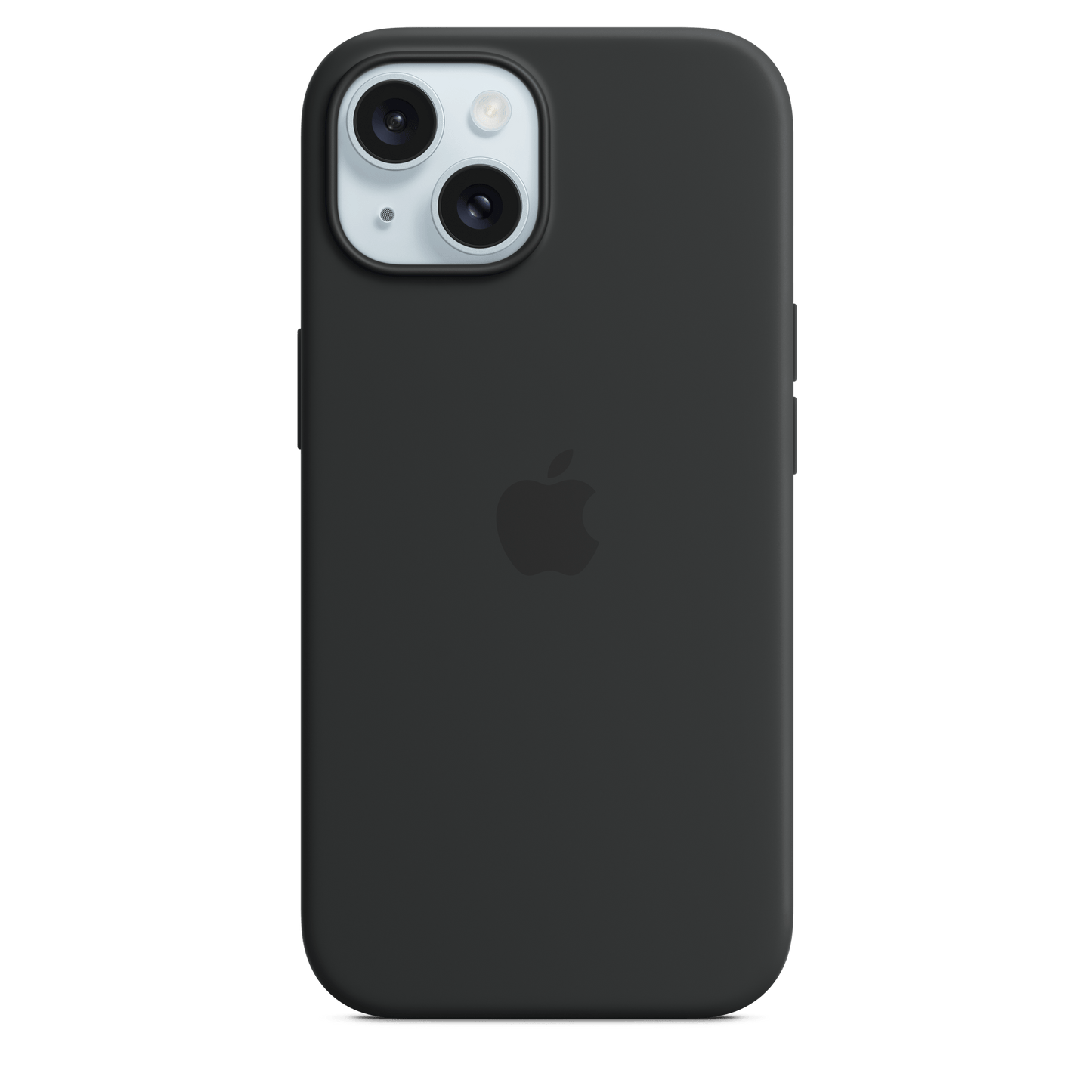iPhone 15 Silicone Case with MagSafe - Black