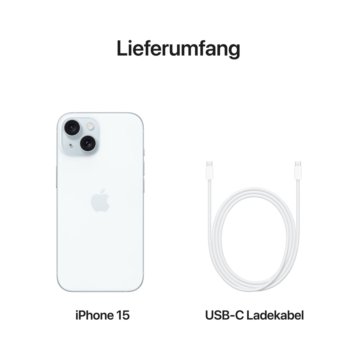 iPhone 15, 512GB, blau
