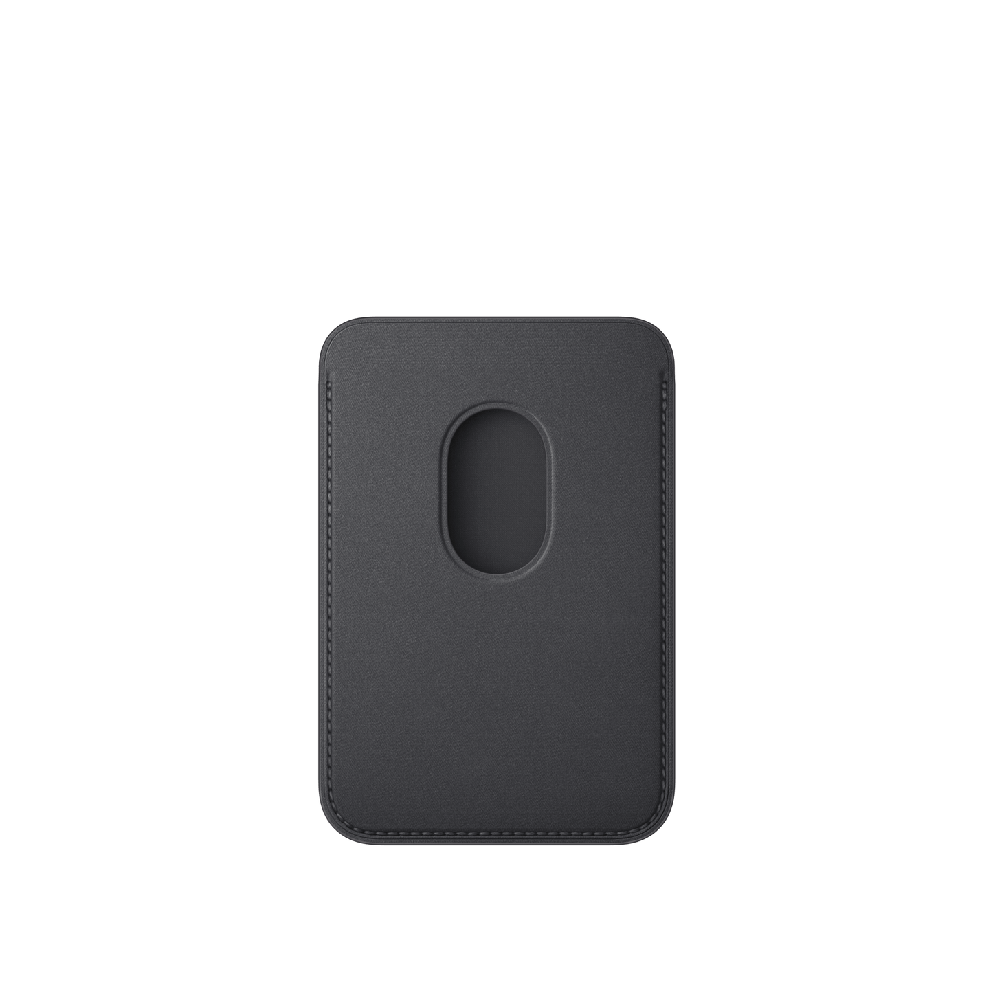 Apple iPhone Feingewebe Wallet mit MagSafe, schwarz