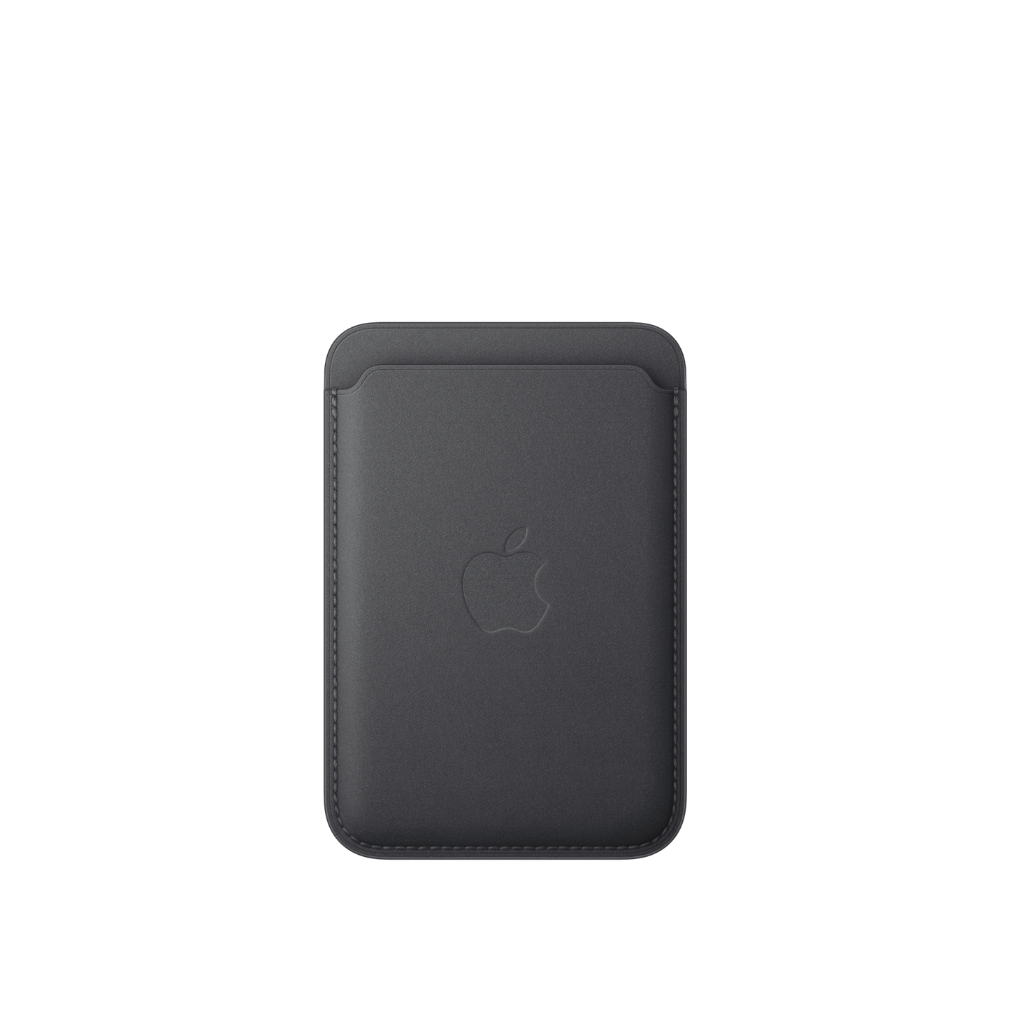 Apple iPhone Feingewebe Wallet mit MagSafe, schwarz