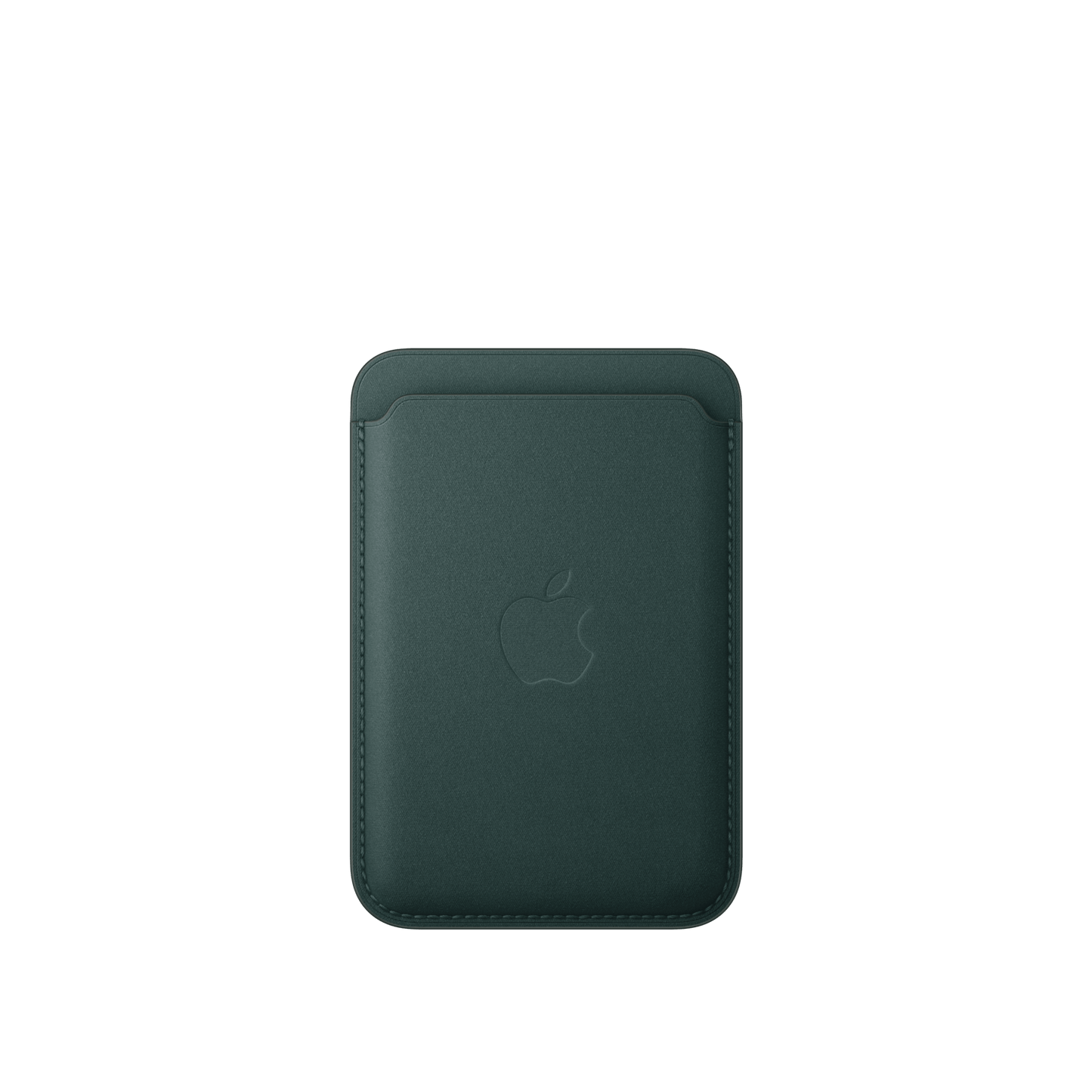Apple iPhone Feingewebe Wallte mit MagSafe, dunkelgrün