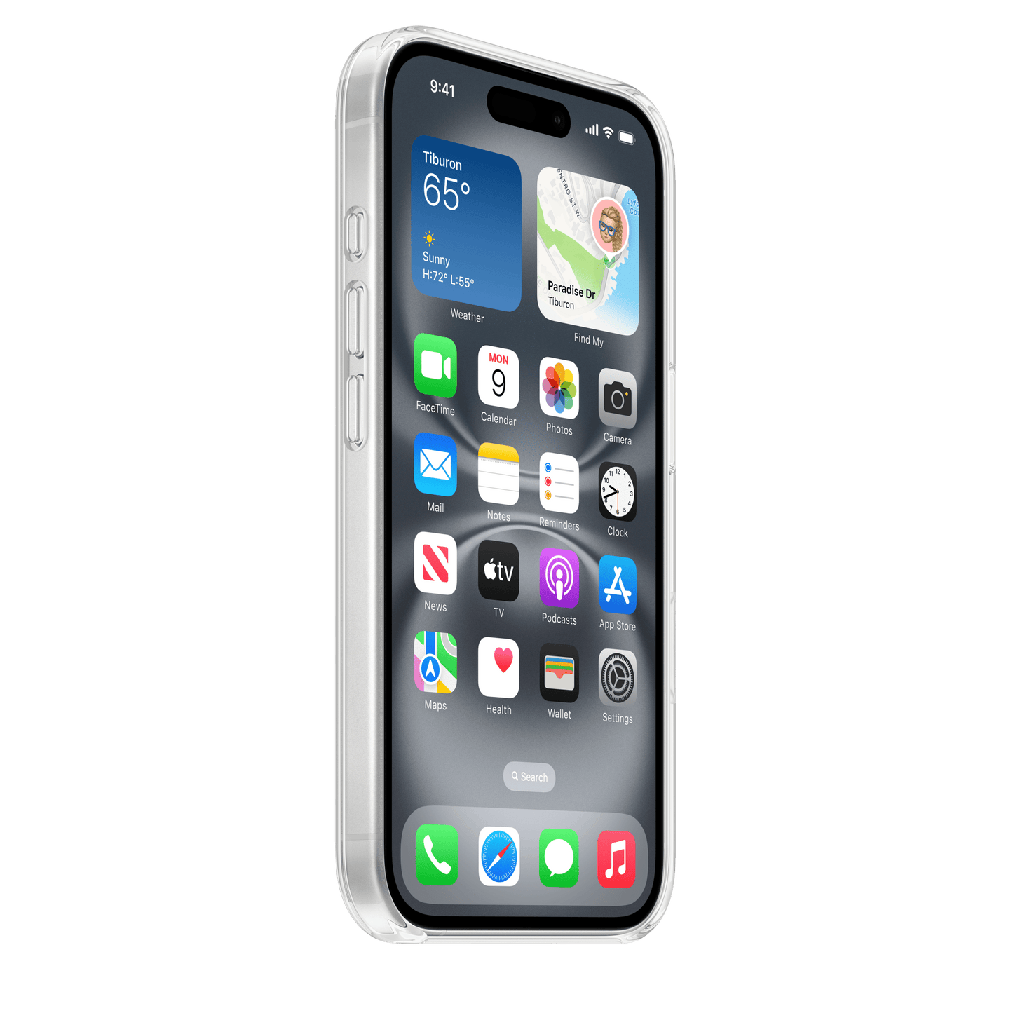 Apple iPhone 16 Clear Case mit MagSafe, transparent