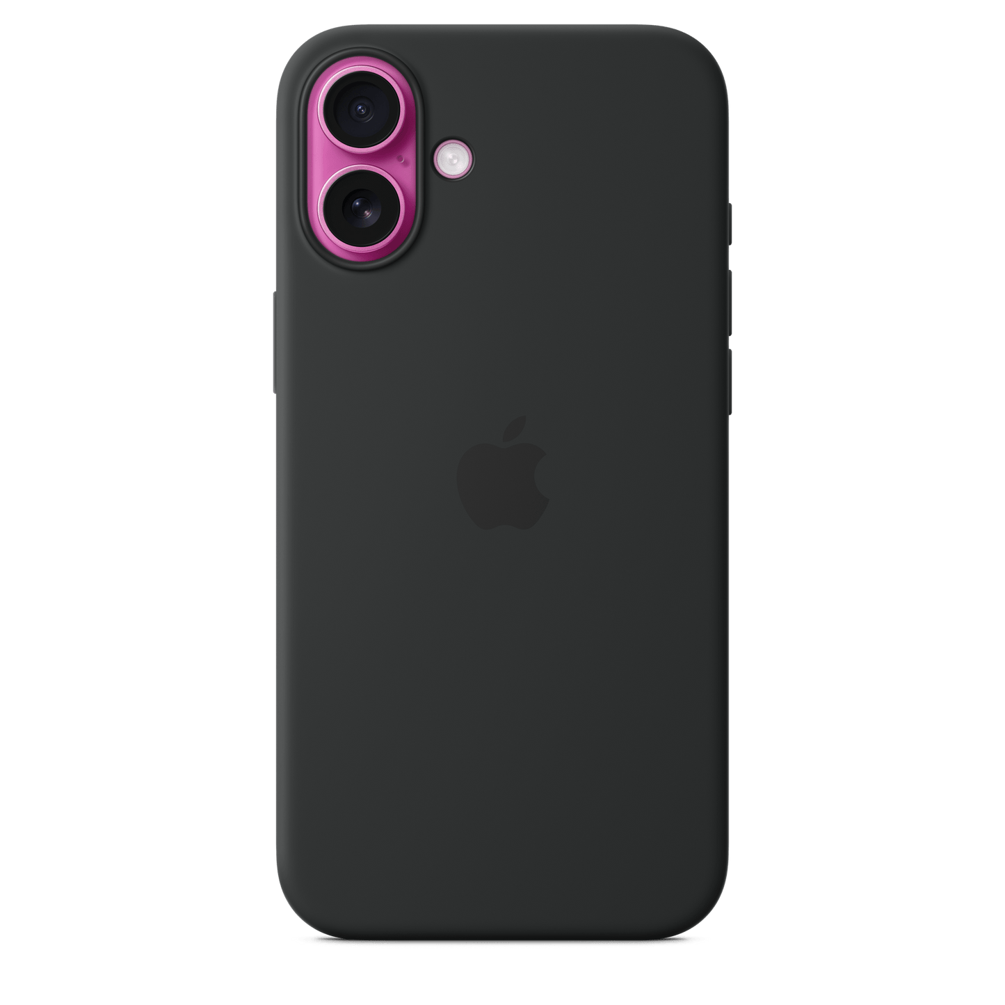 Apple iPhone 16 Plus Silikon Case mit MagSafe, schwarz