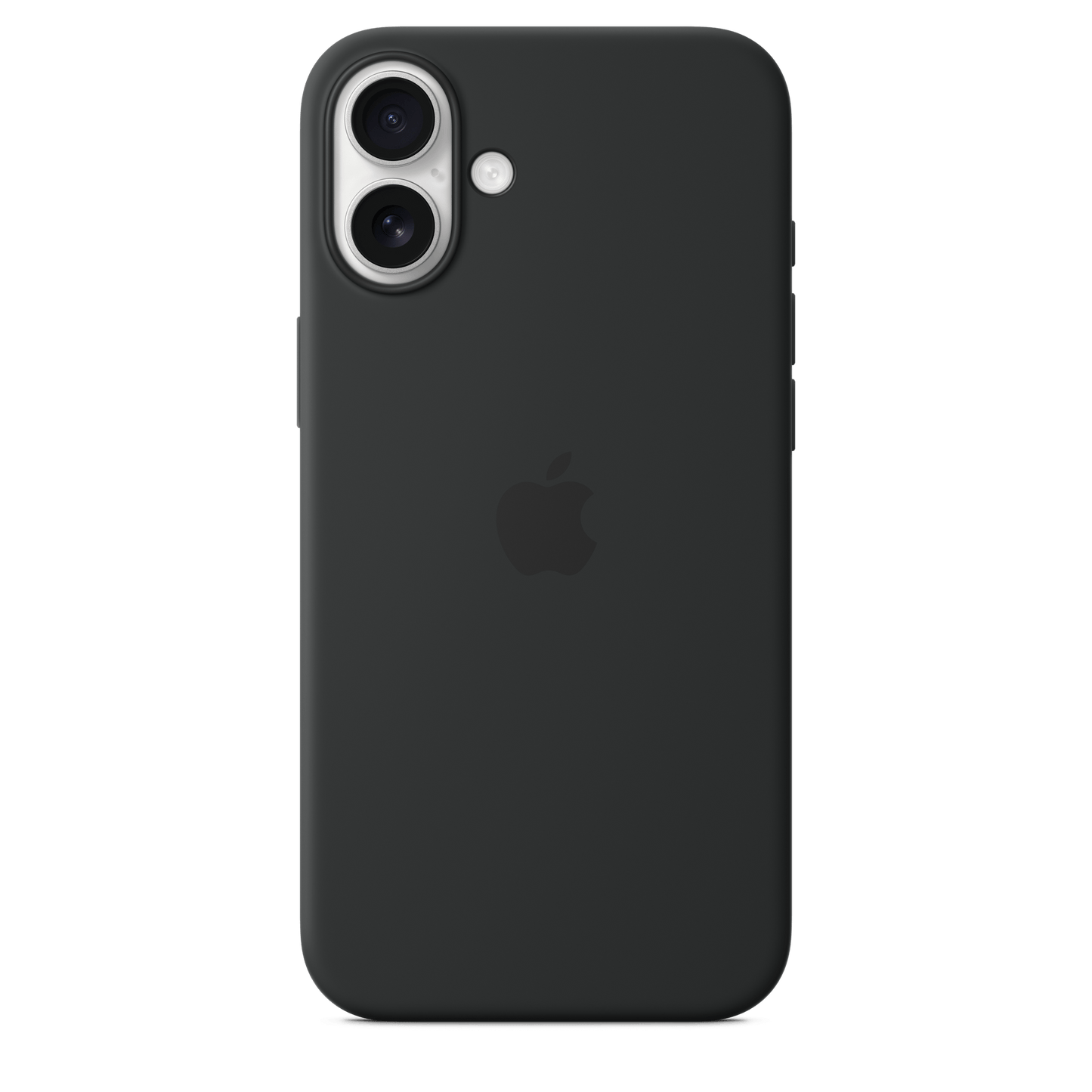 Apple iPhone 16 Plus Silikon Case mit MagSafe, schwarz