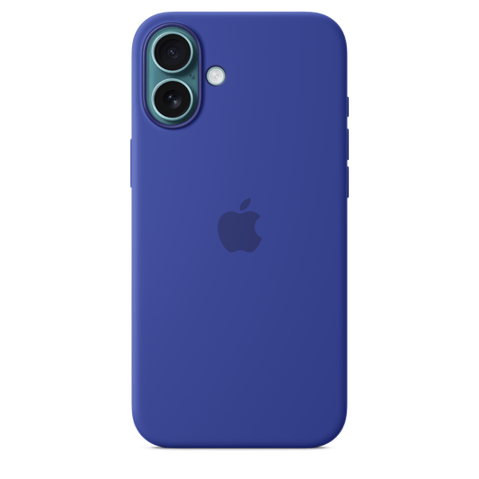 Apple iPhone 16 Plus Silikon Case mit MagSafe, ultramarin