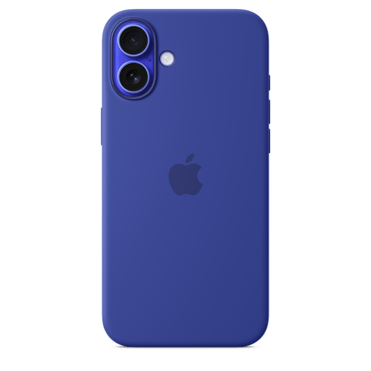 Apple iPhone 16 Plus Silikon Case mit MagSafe, ultramarin