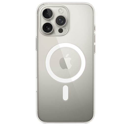 Apple iPhone 16 Pro Max Clear Case mit MagSafe, transparent
