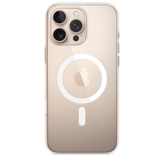 Apple iPhone 16 Pro Max Clear Case mit MagSafe, transparent