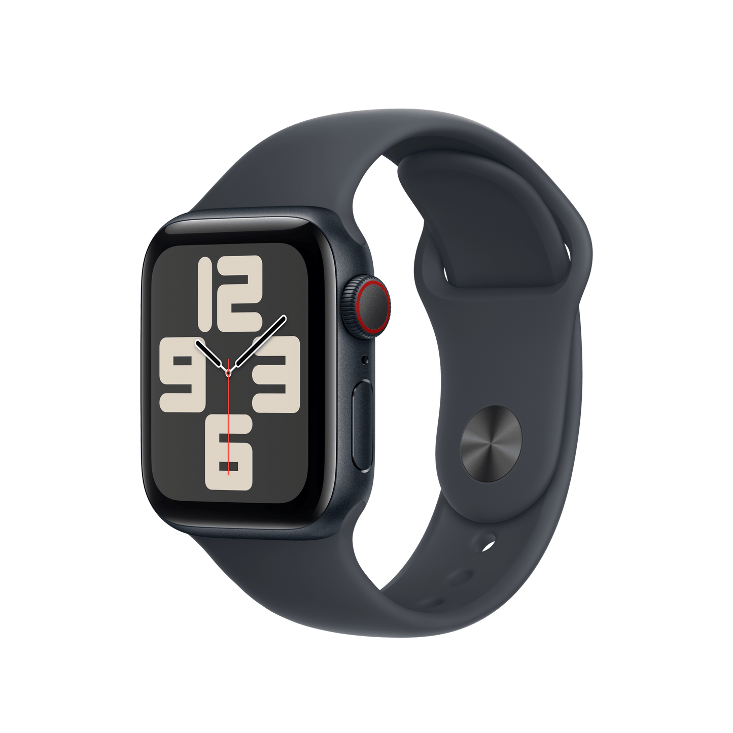Apple Watch 40mm Sportarmband, schwarz - S/M