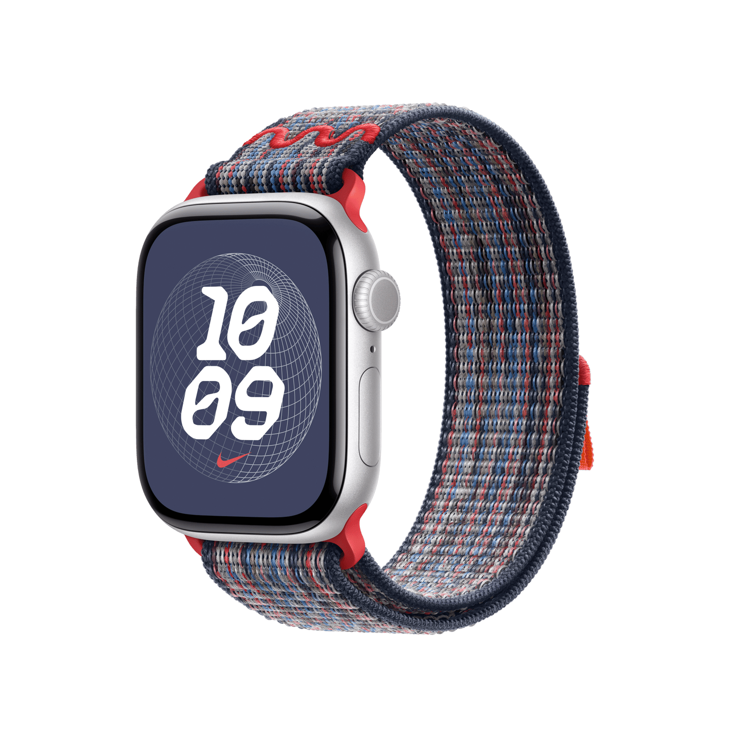 Apple Watch 40mm Nike Sport Loop, blau/rot