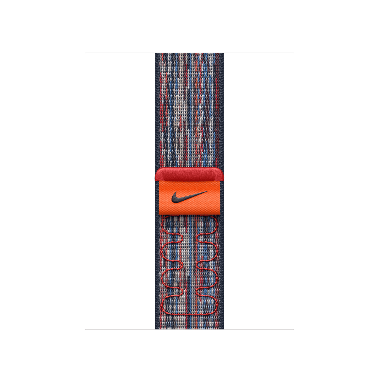 Apple Watch 40mm Nike Sport Loop, blau/rot