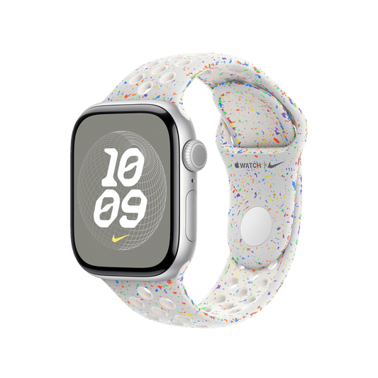 Apple Watch 40mm Nike Sportarmband, pure platinum - M/L