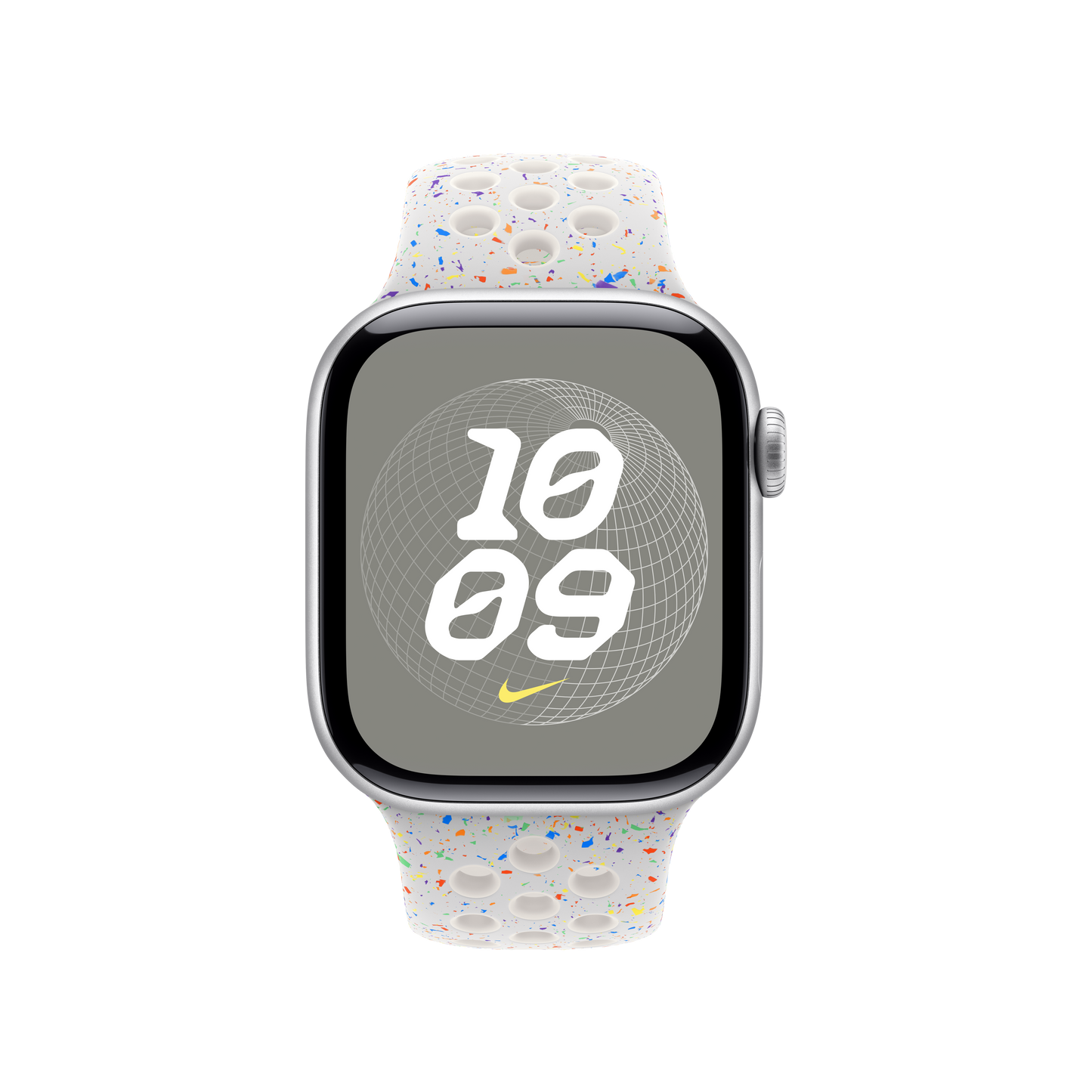Apple Watch 40mm Nike Sportarmband, pure platinum - M/L