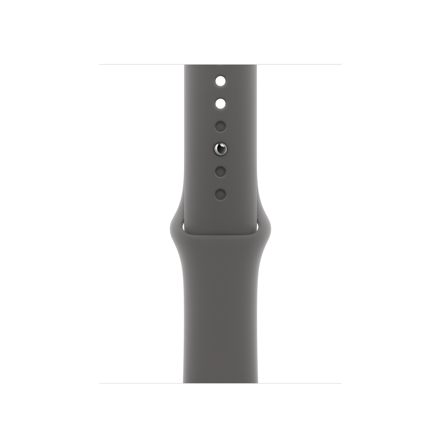 Apple Watch 40mm Sportarmband, steingrau - S/M