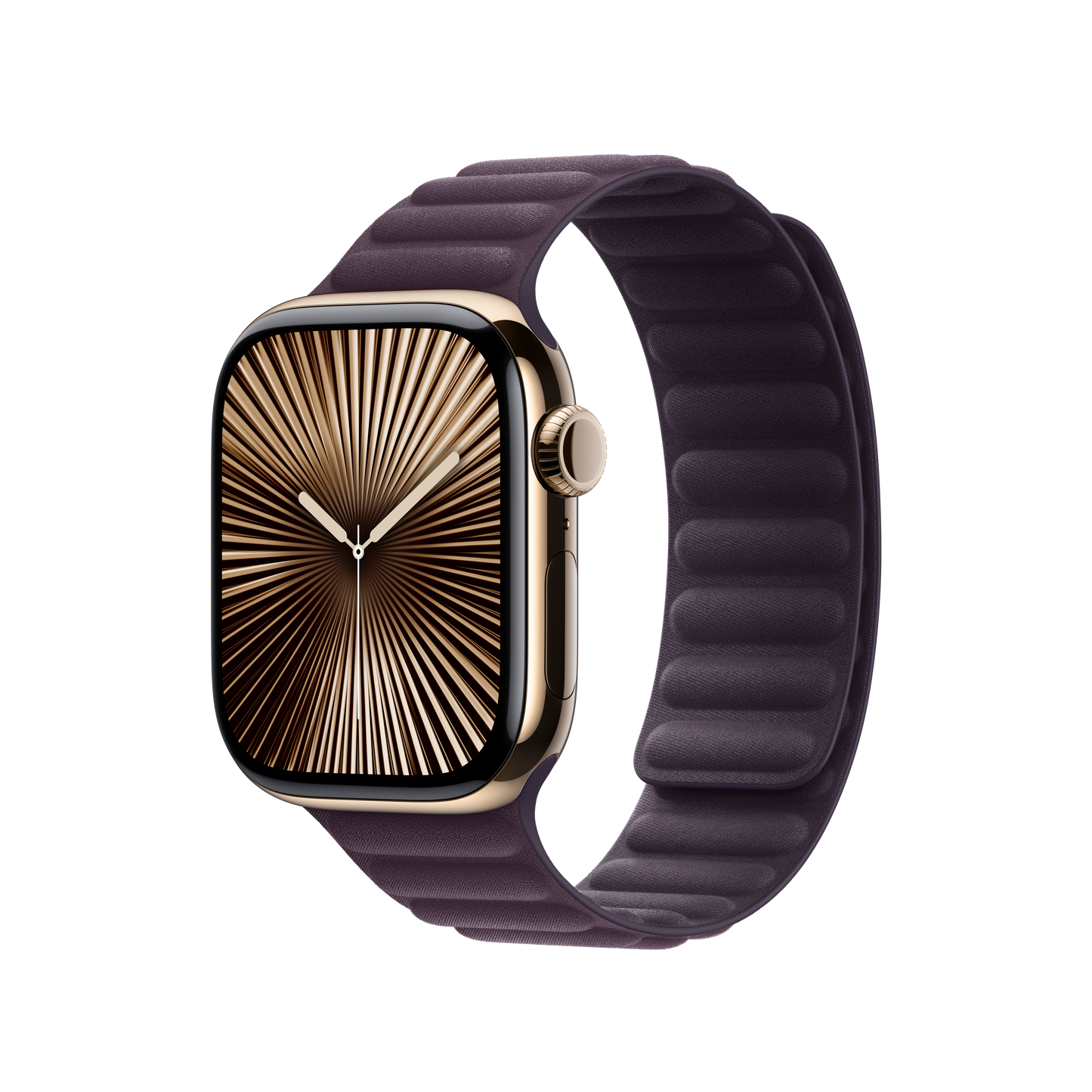 Apple Watch 42mm Armband mit Magnetverschluss, brombeere - S/M
