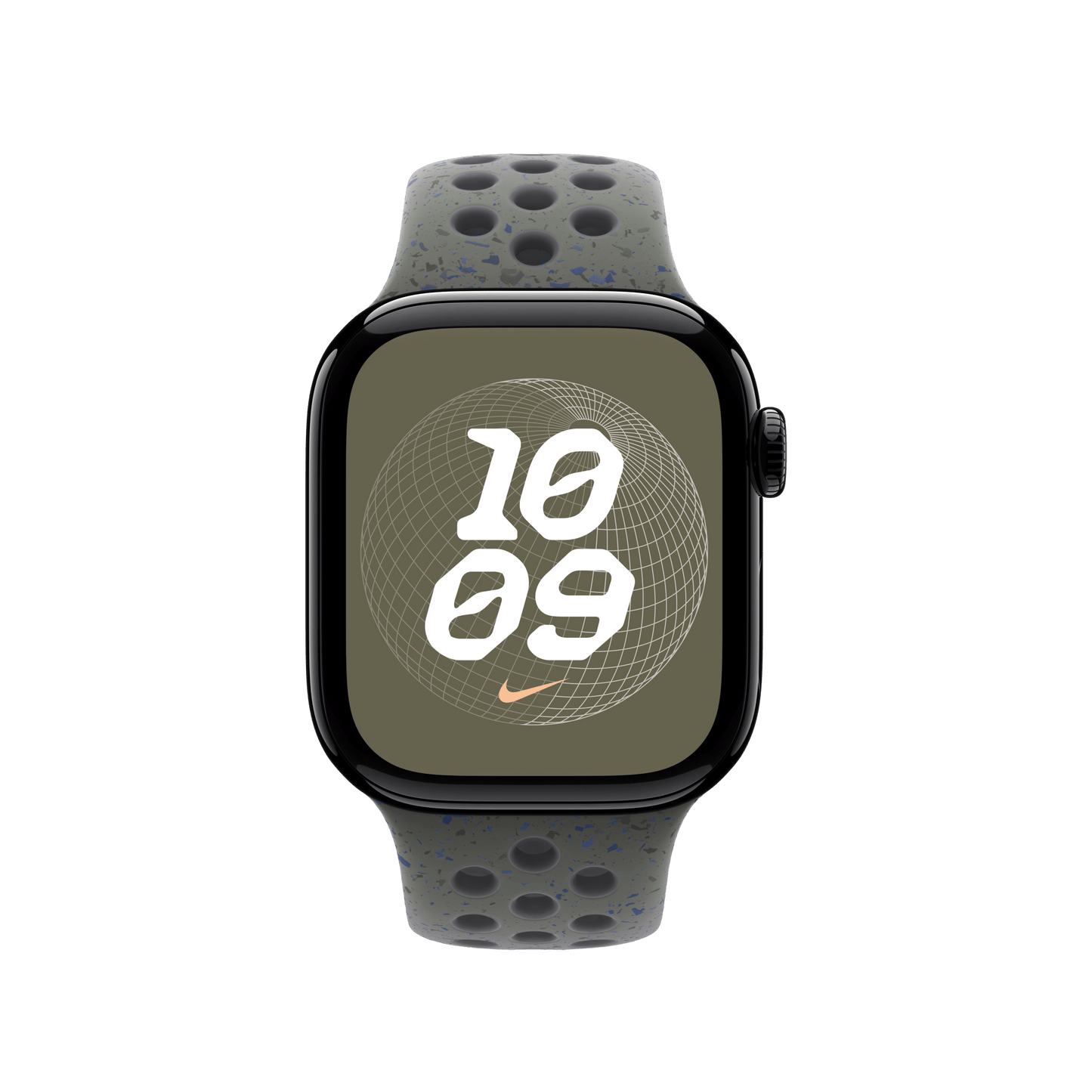 Apple Watch 42mm Nike Sportarmband, cargo khaki - M/L