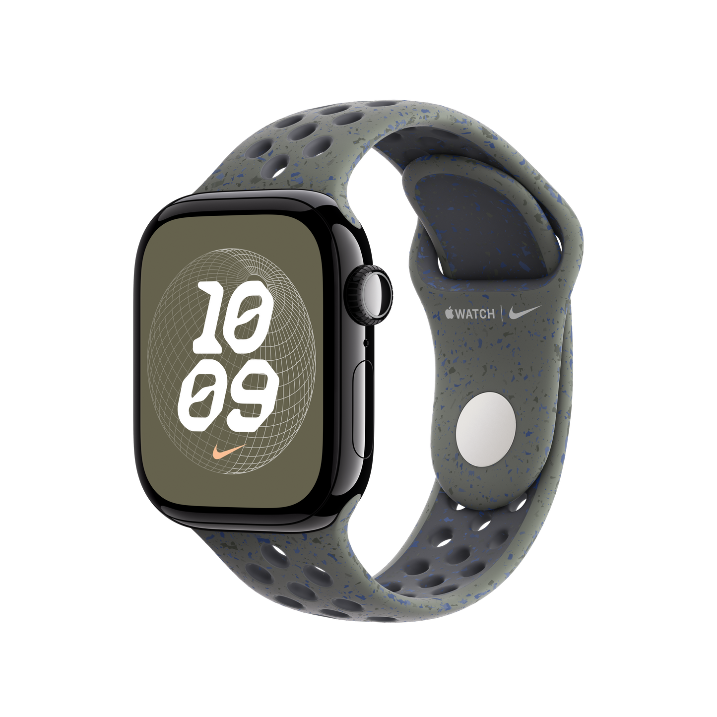 Apple Watch 42mm Nike Sportarmband, cargo khaki - S/M