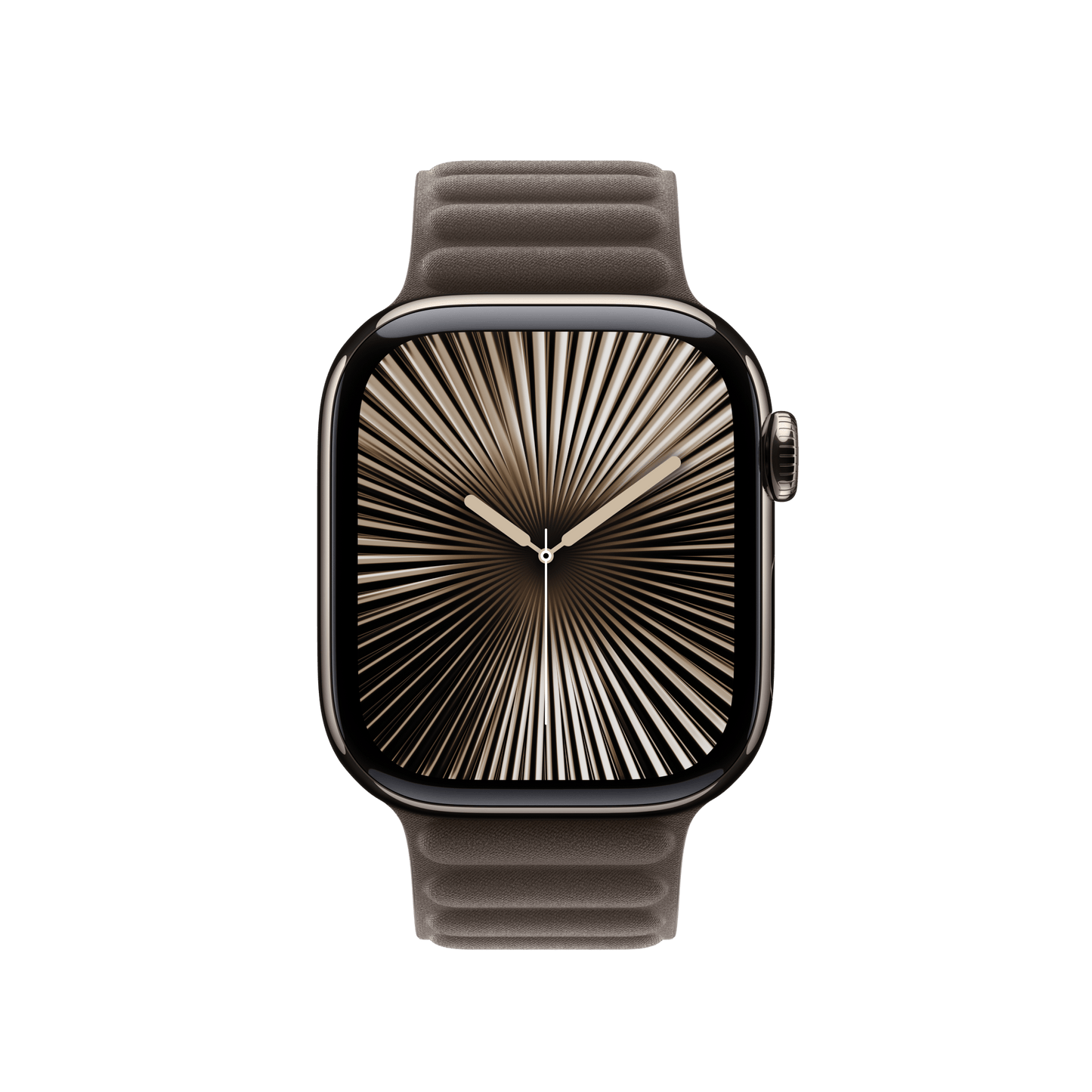 Apple Watch 42mm Armband mit Magnetverschluss, dunkeltaupe - M/L