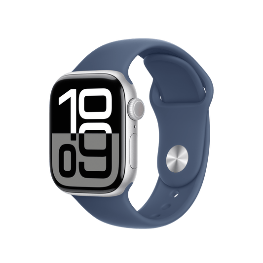 Apple Watch 42mm Sportarmband, denim - M/L