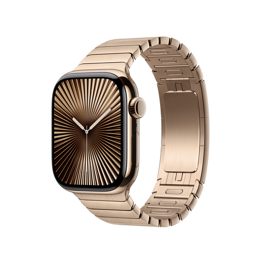 Apple Watch 42mm Gliederarmband, gold