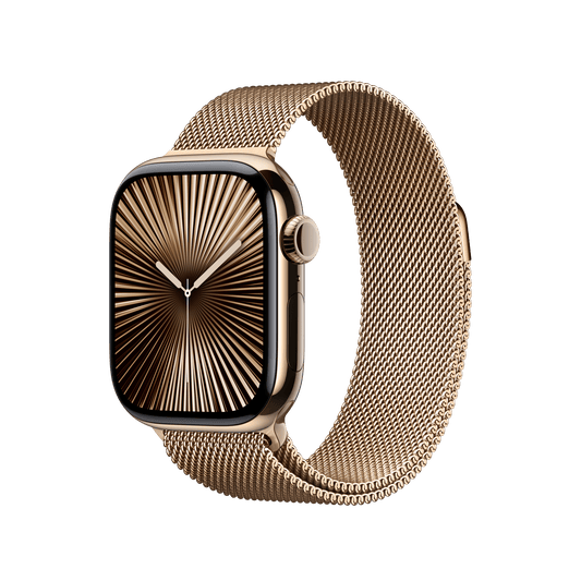 Apple Watch 42mm Milanese strap, gold