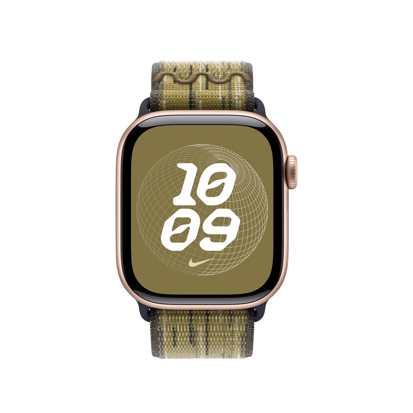 Apple Watch 42mm Nike Sport Loop, grün/grau