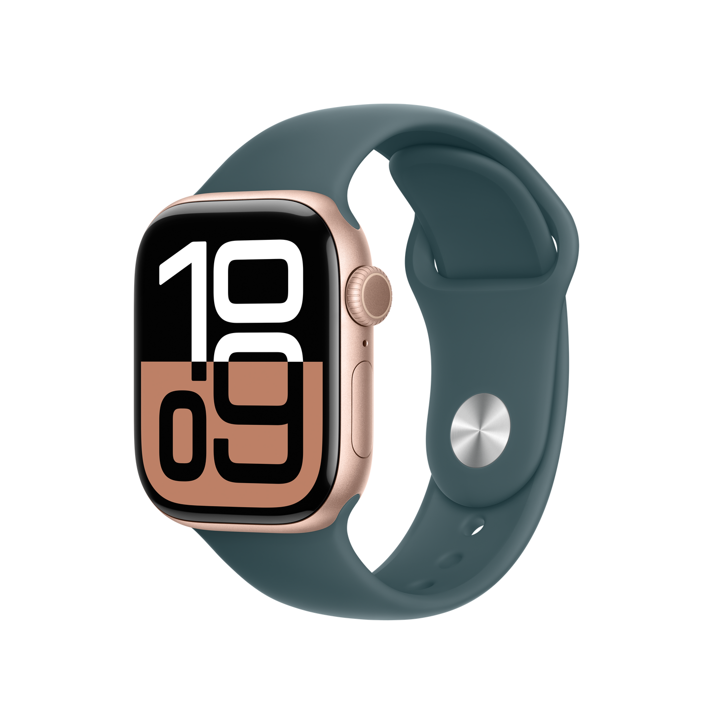 Apple Watch 42mm Sportarmband, seegrün - S/M