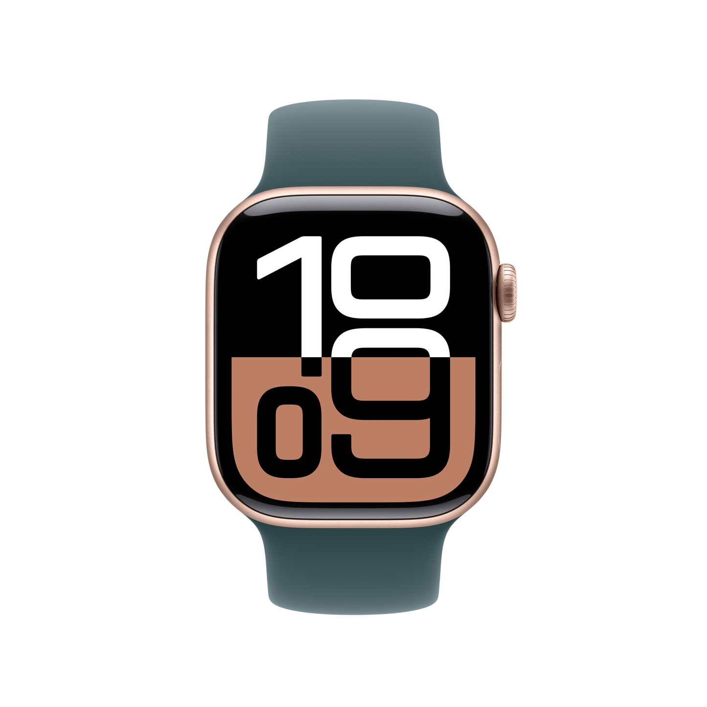Apple Watch 42mm Sportarmband, seegrün - S/M
