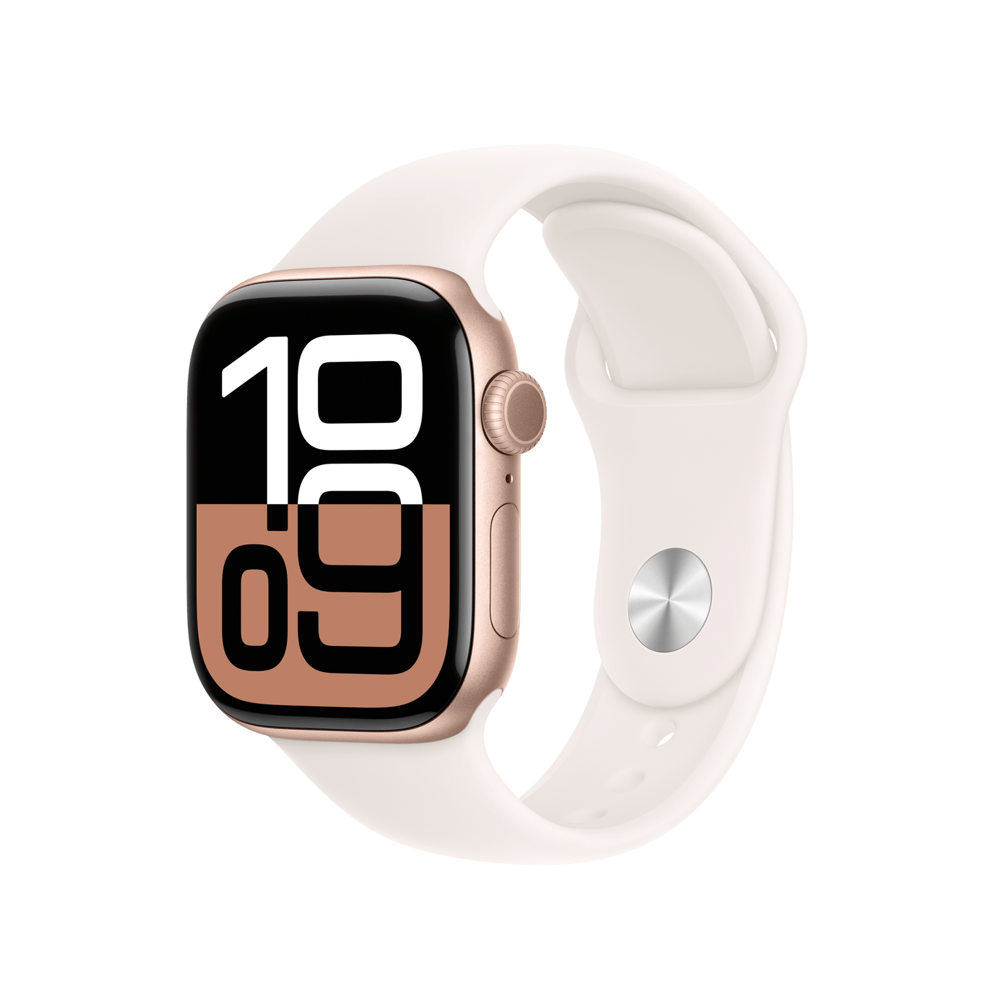 Apple Watch 42mm Sportarmband, blassrosa - S/M