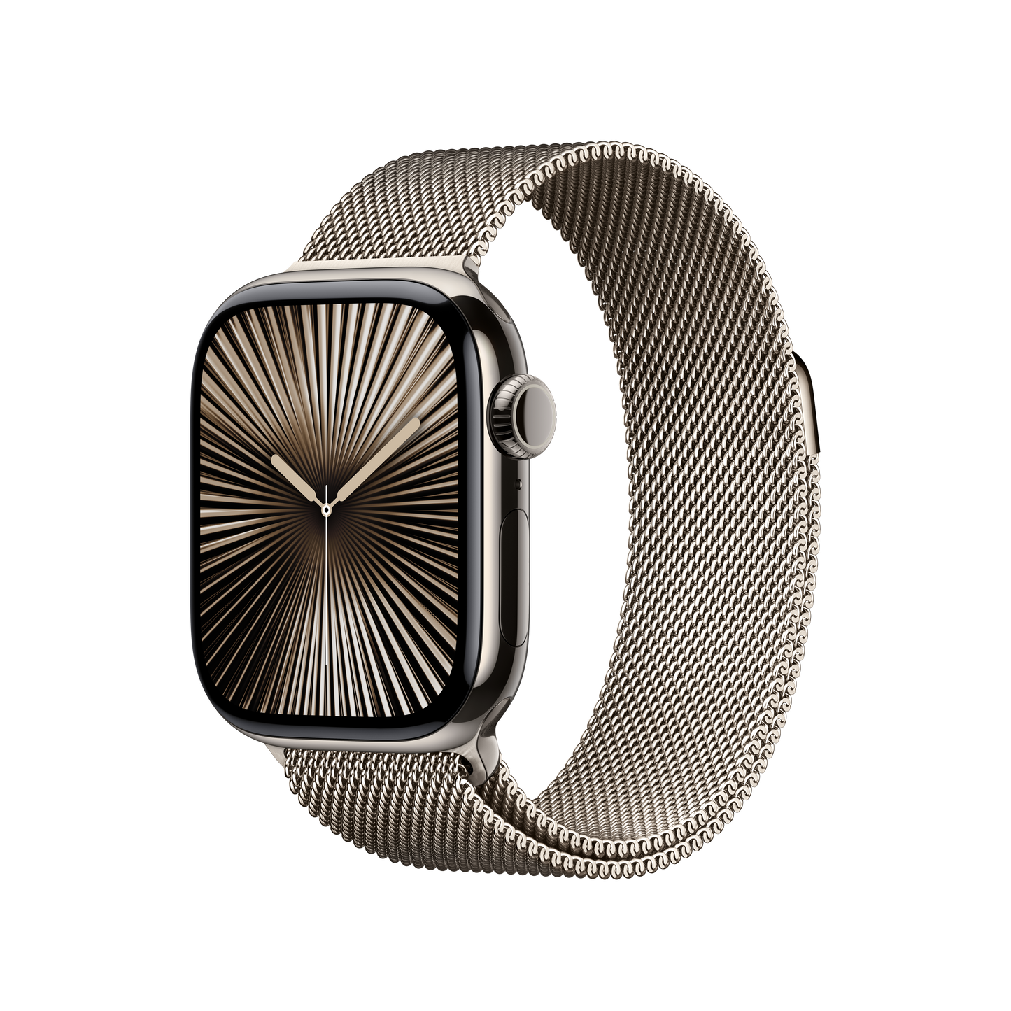 Apple Watch 42mm Milanaise-Armband, natur