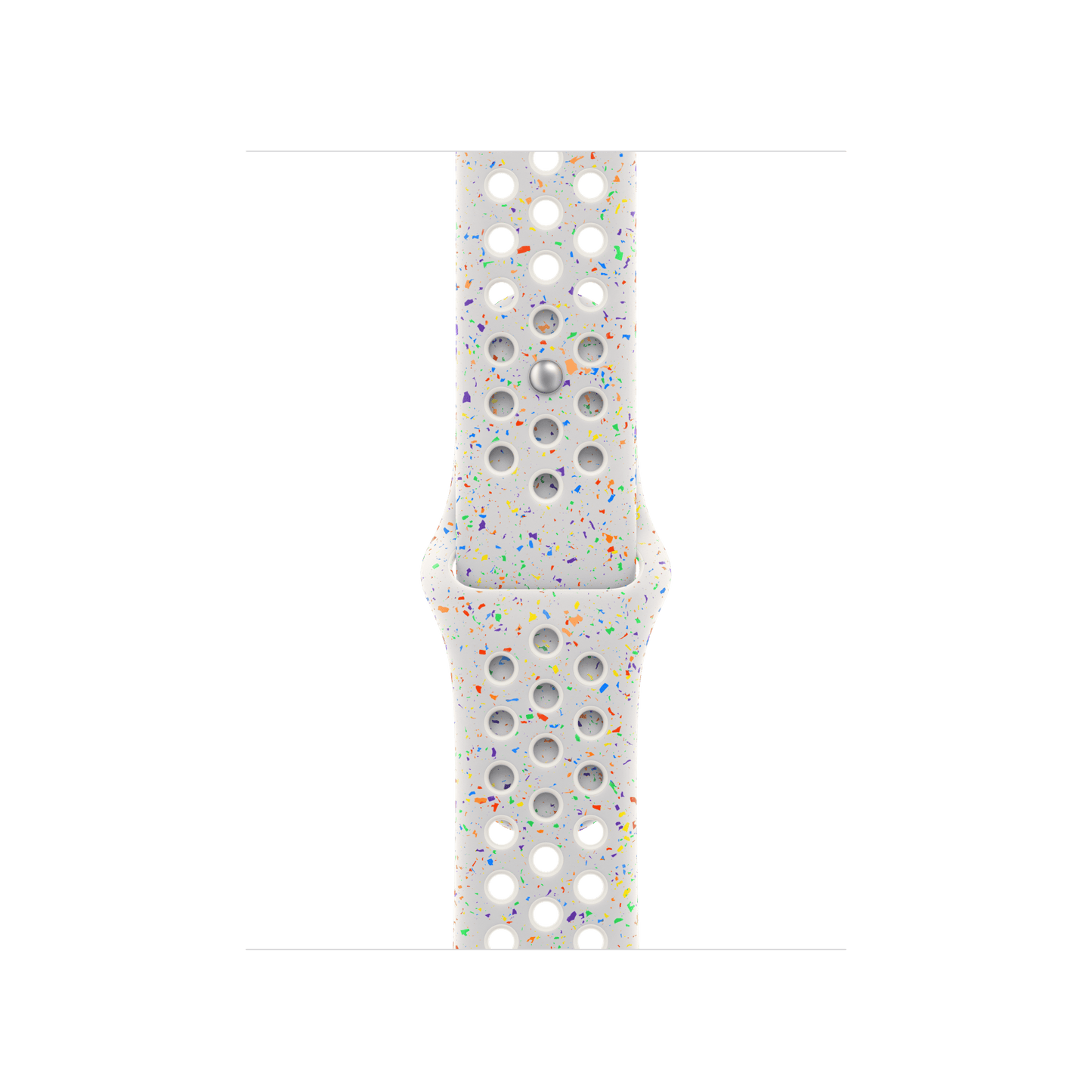Apple Watch 42mm Nike Sportarmband, pure platinum - S/M