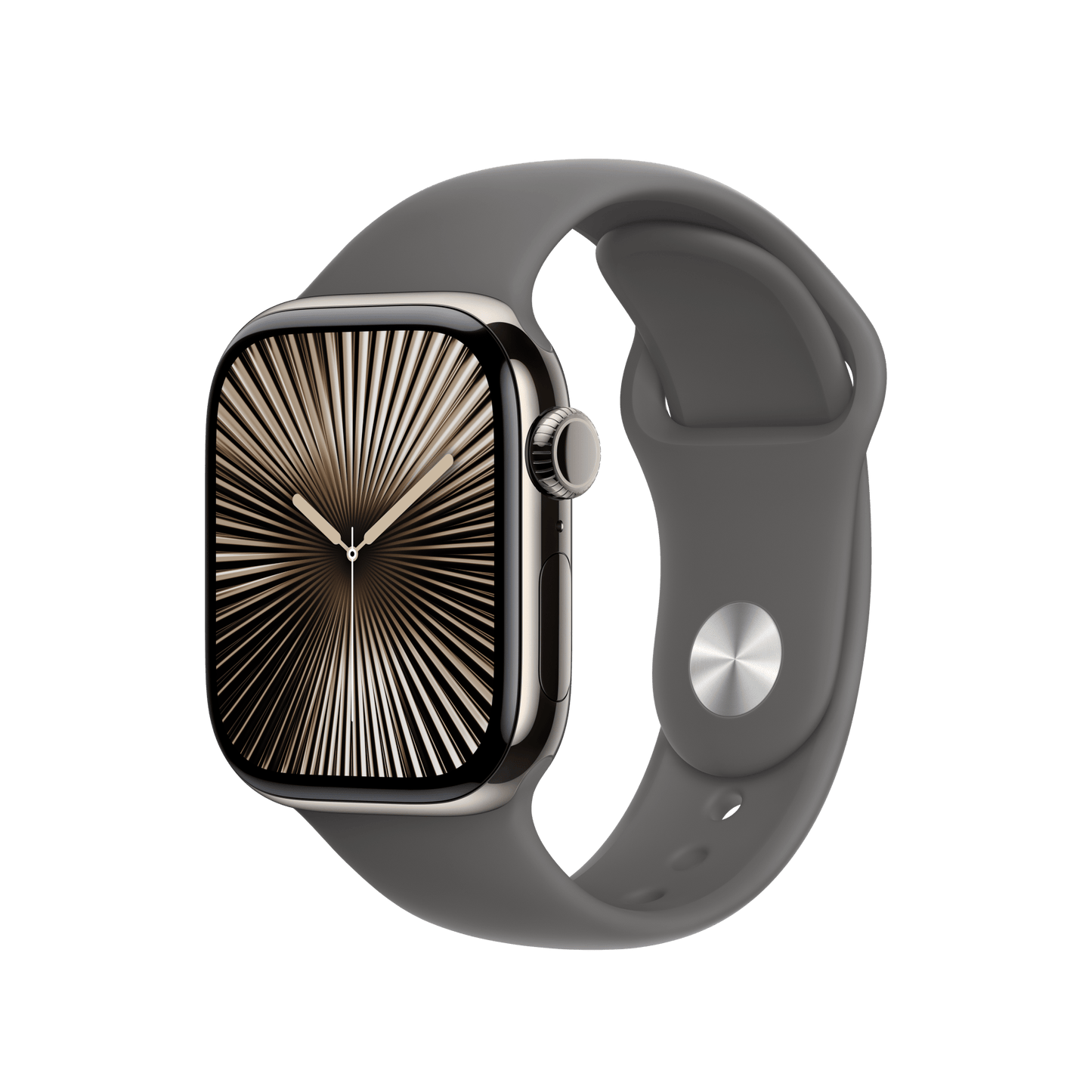 Apple Watch 42mm Sportarmband, steingrau - M/L
