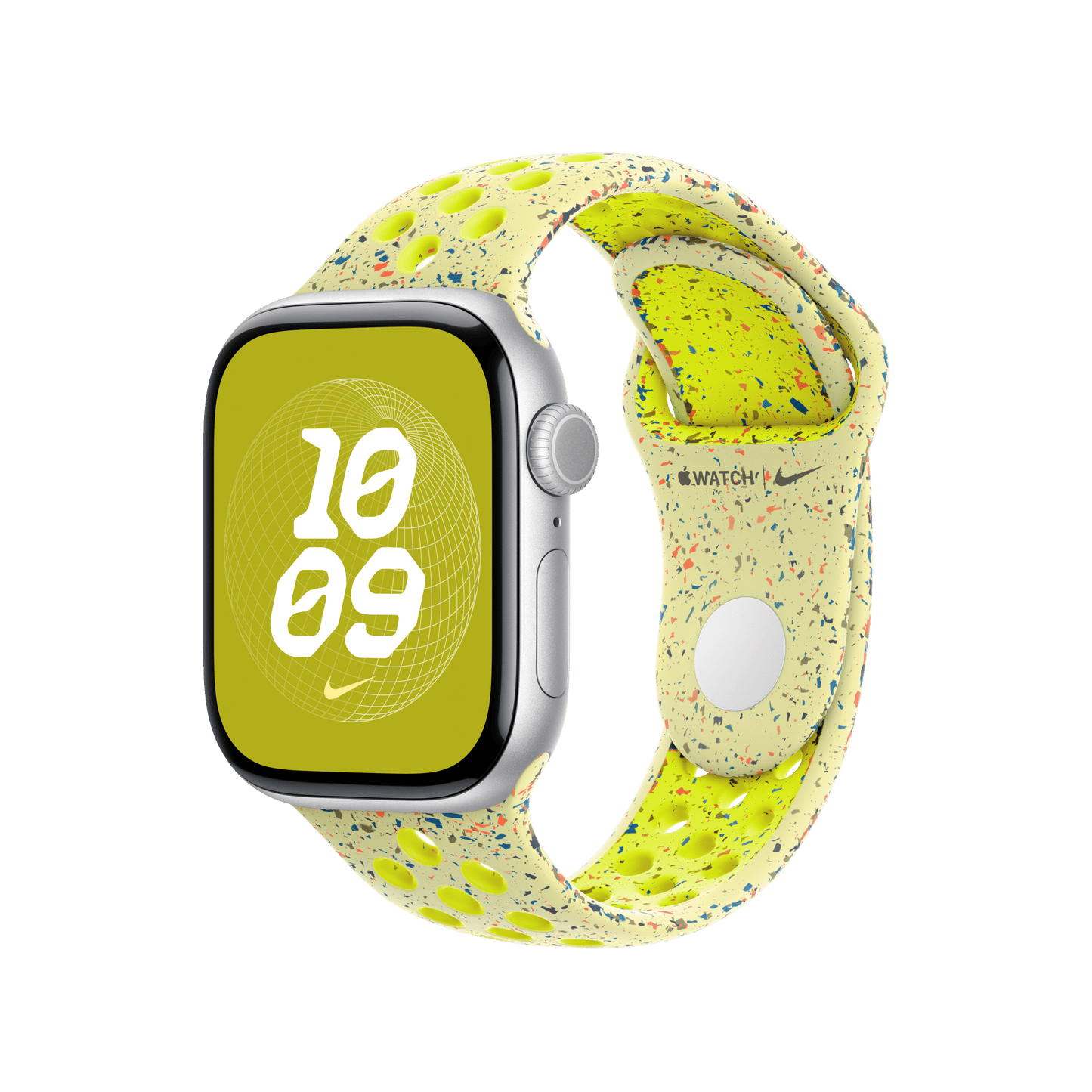 Apple Watch 42mm Nike Sportarmband, volt splash - S/M