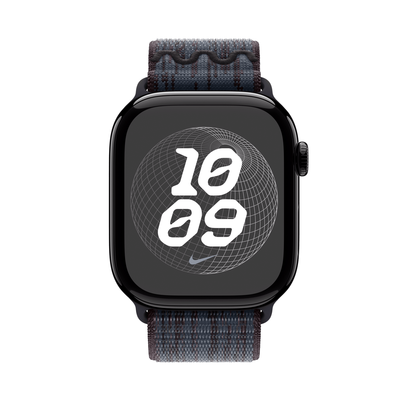 Apple Watch 46mm Nike Sport Loop, schwarz/blau