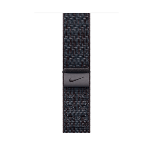 Apple Watch 46mm Nike Sport Loop, schwarz/blau