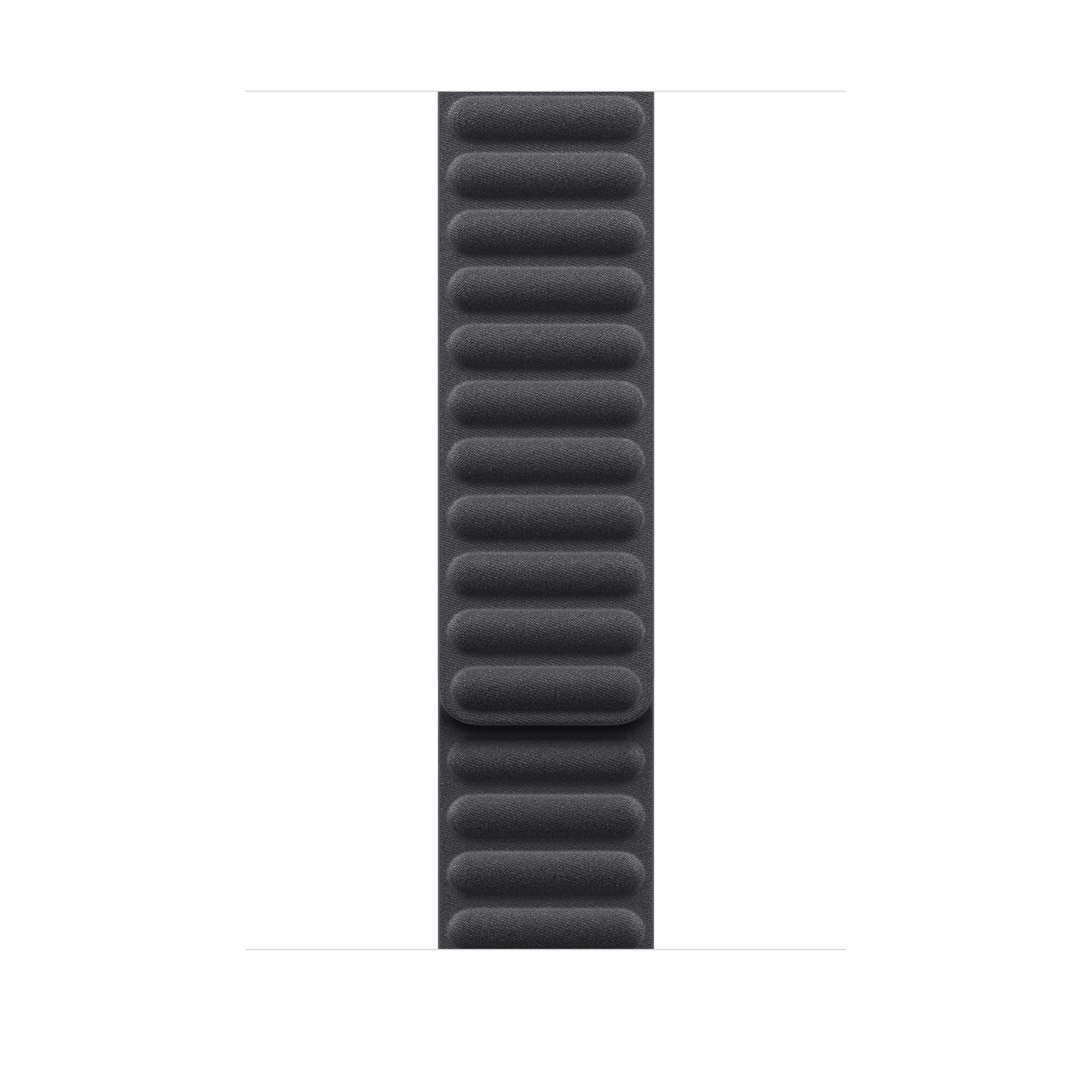 Apple Watch 46mm Armband mit Magnetverschluss, schwarz - M/L