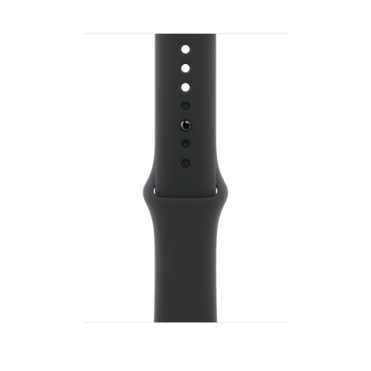 Apple Watch 46mm Sportarmband, schwarz - S/M