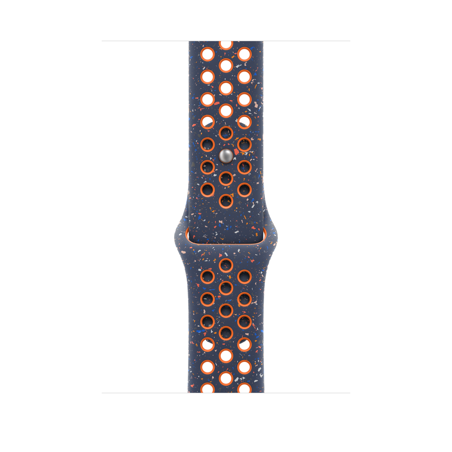 Apple Watch 46mm Nike Sportarmband, blue flame - M/L