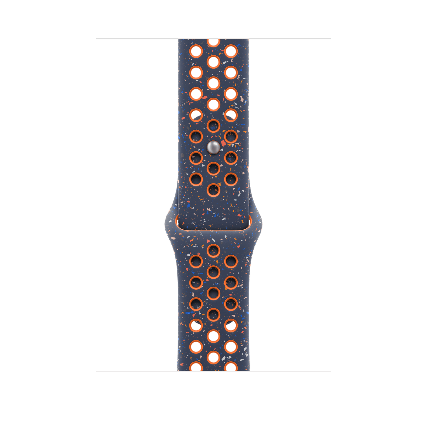 Apple Watch 46mm Nike Sportarmband, blue flame - M/L