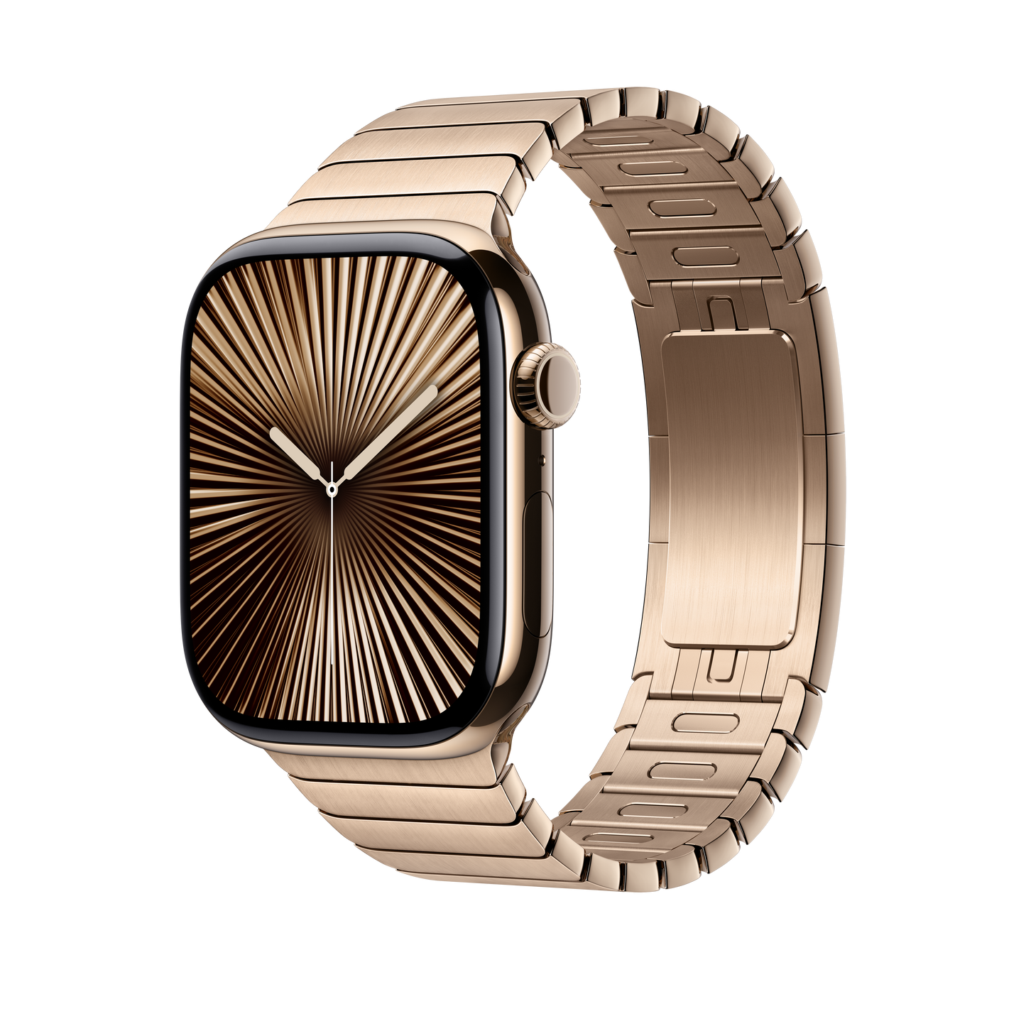 Apple Watch 46mm Gliederarmband, gold