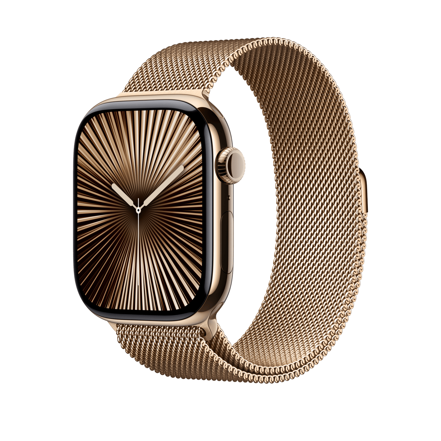 Apple Watch 46mm Milanaise-Armband, gold - M/L