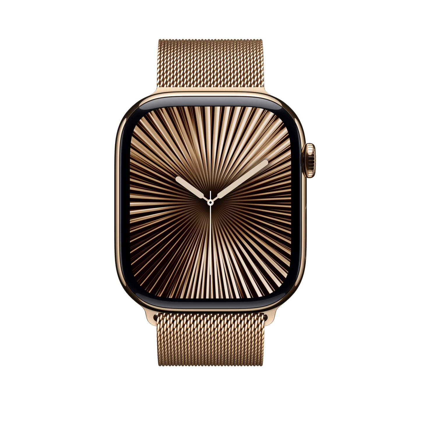 Apple Watch 46mm Milanaise-Armband, gold - M/L
