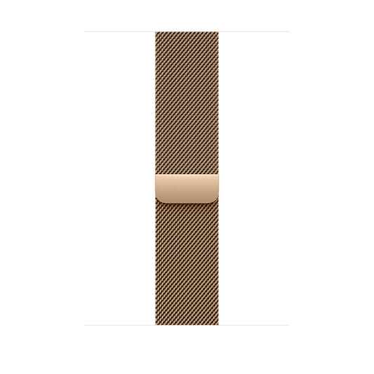 Apple Watch 46mm Milanaise-Armband, gold - M/L
