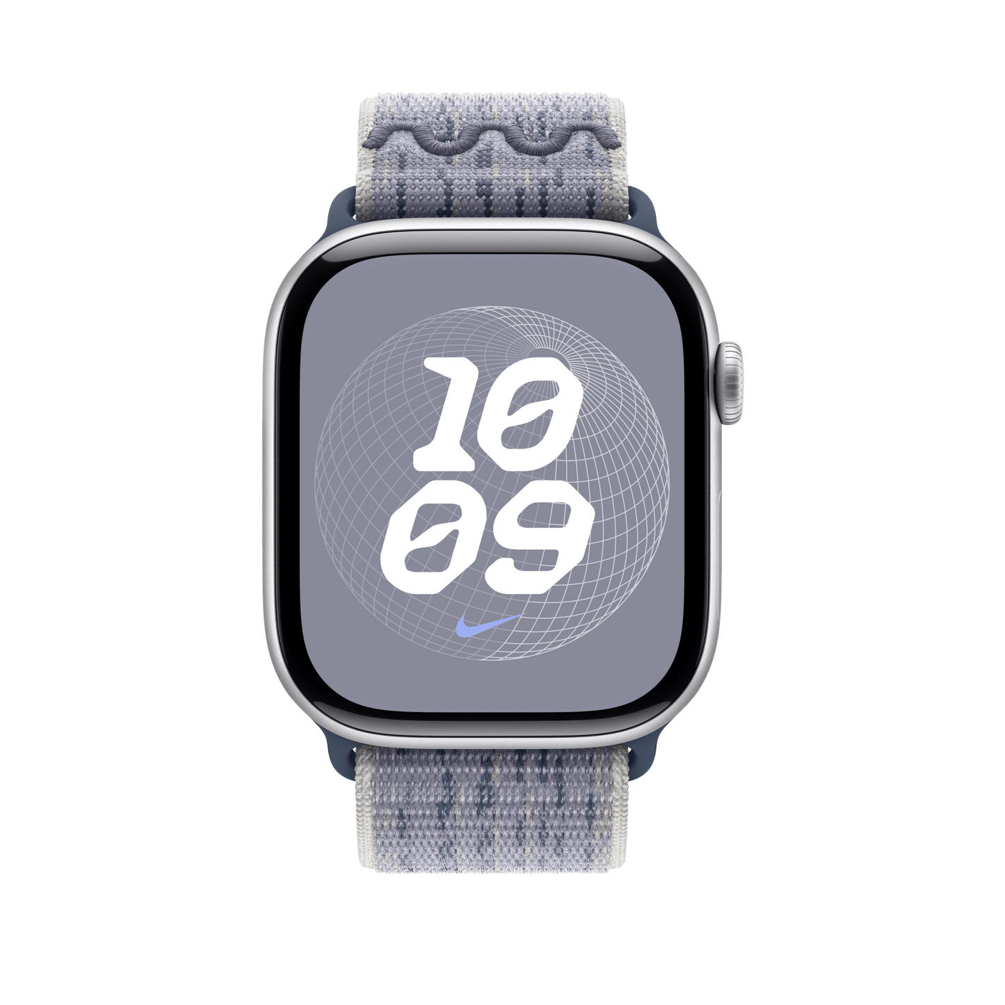 Apple Watch 46mm Nike Sport Loop, grau/blau