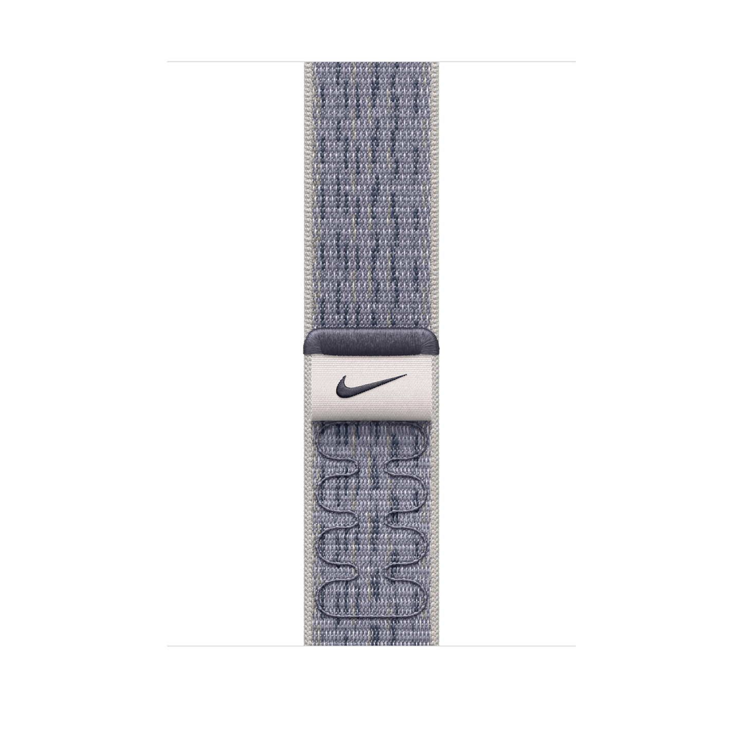 Apple Watch 46mm Nike Sport Loop, grau/blau