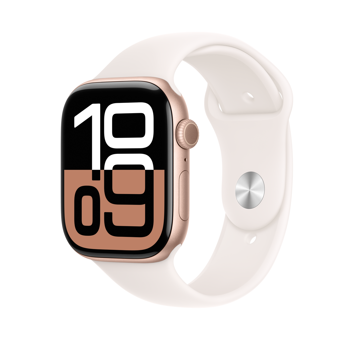 Apple Watch 46mm Sportarmband, blassrosa - S/M