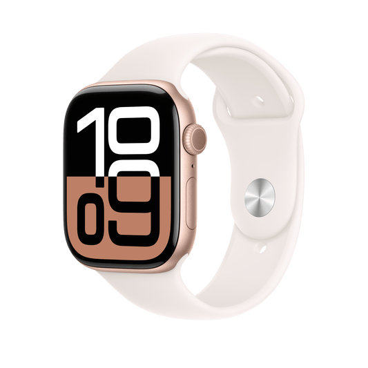 Apple Watch 46mm Sportarmband, blassrosa - S/M