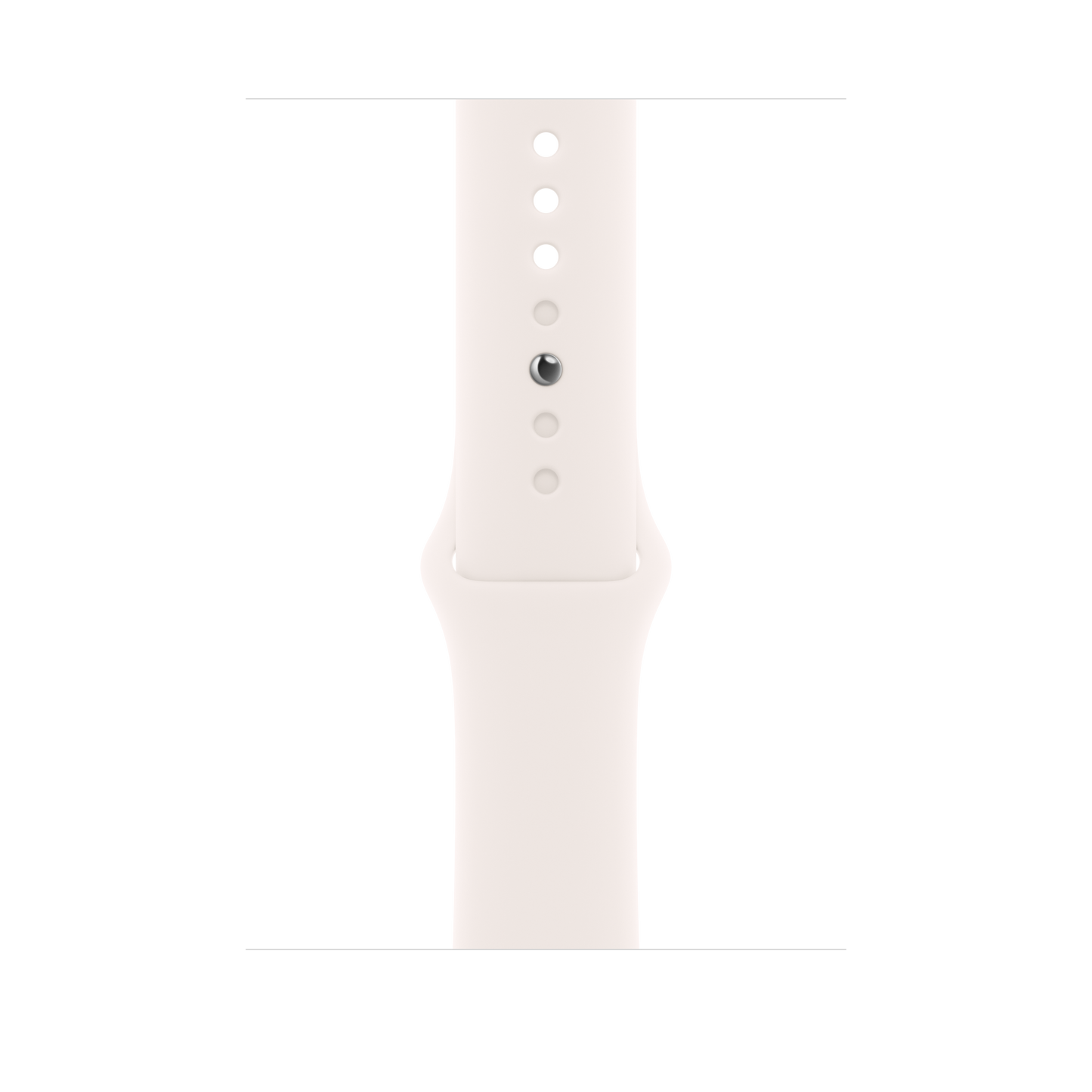 Apple Watch 46mm Sportarmband, blassrosa - S/M