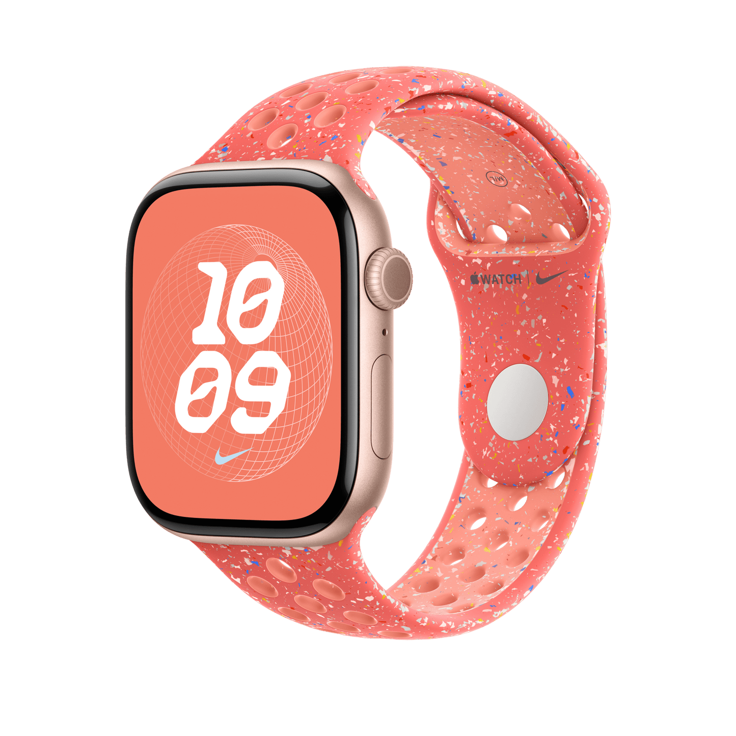 Apple Watch 46mm Nike Sportarmband, magic ember - M/L