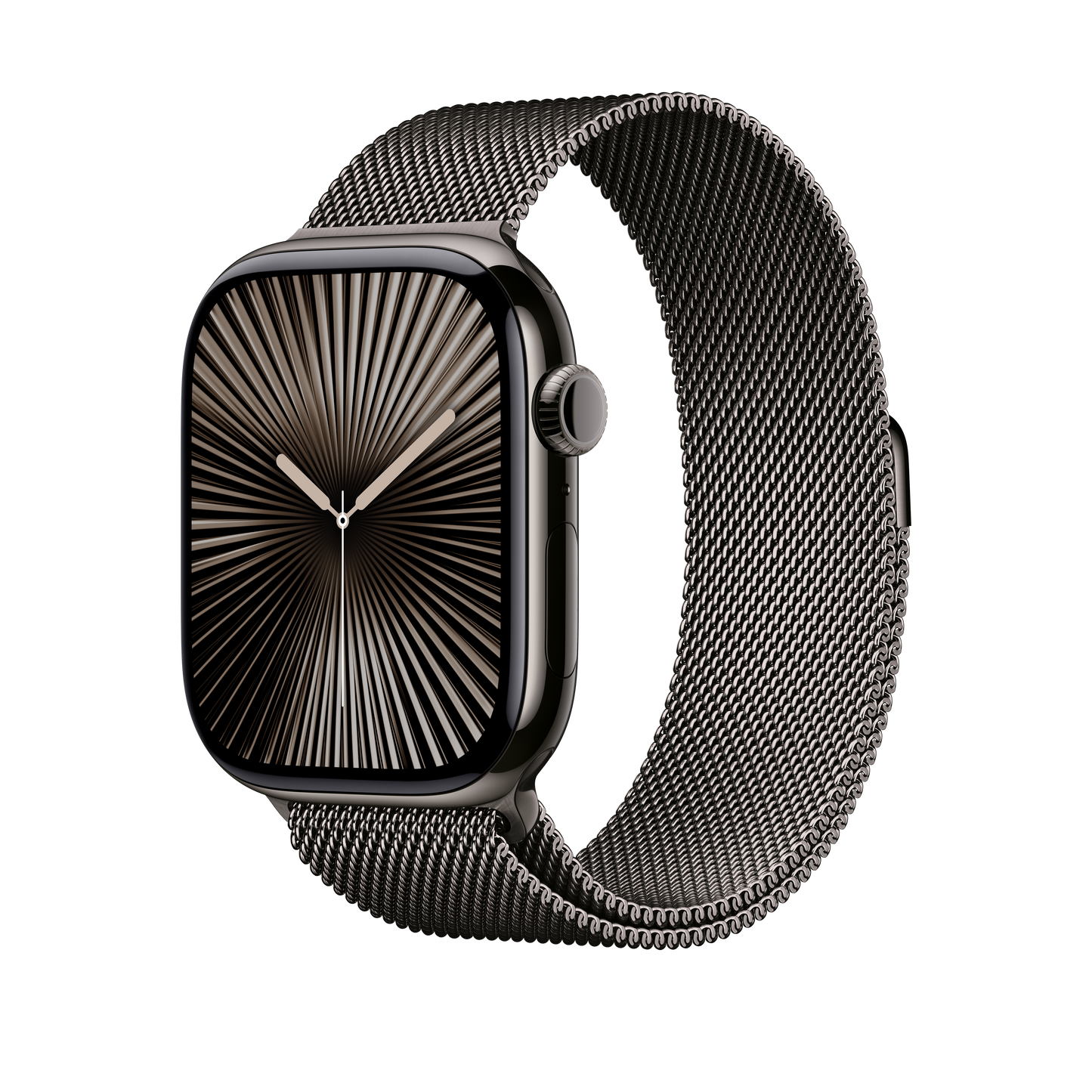 Apple Watch 46mm Milanaise-Armband, schiefer - M/L